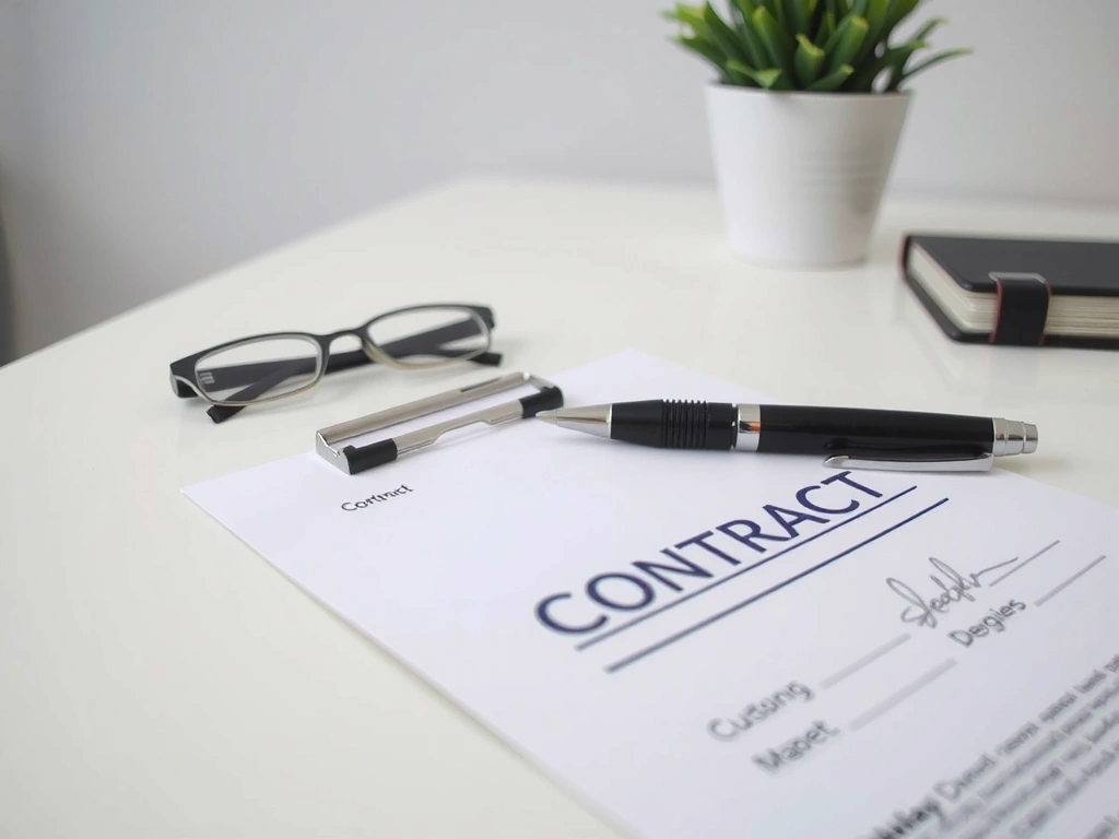 Representación de acuerdo legal